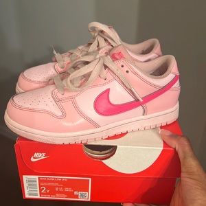 Pink on pink dunks